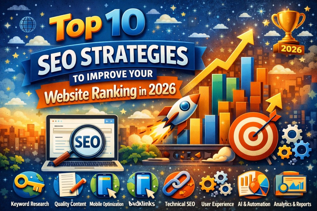 Top 10 SEO Strategies to Improve Your Website Ranking in 2026