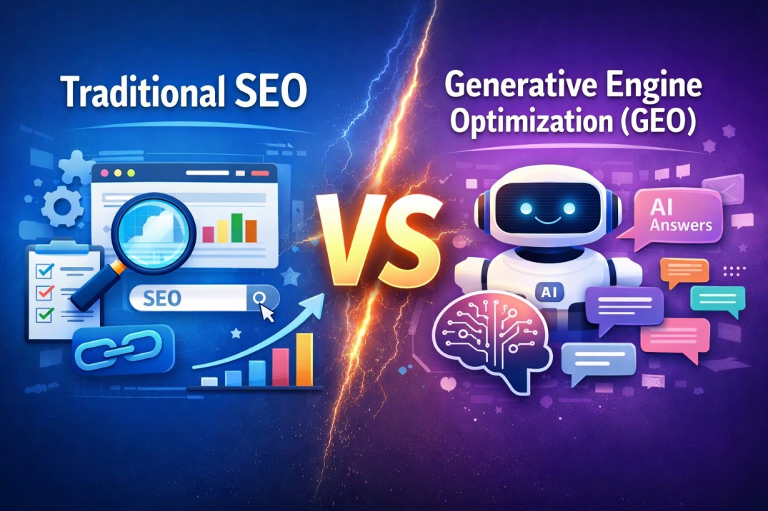 Traditional SEO vs Generative Engine Optimization (GEO)