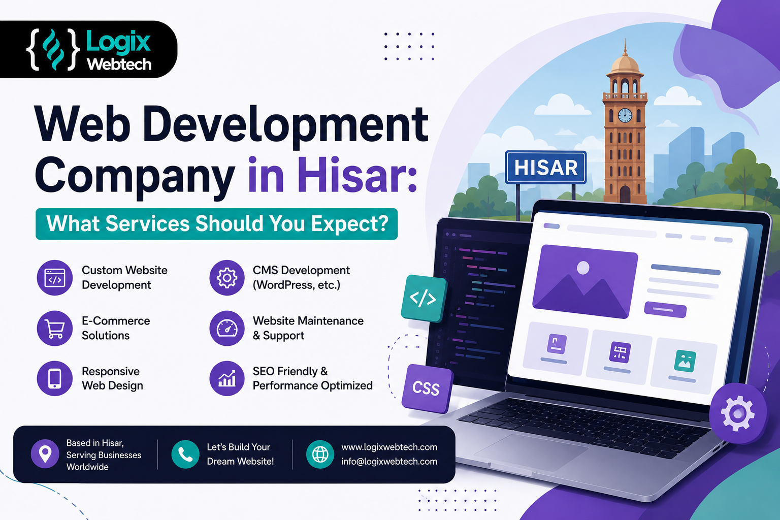 Web Development Company in Hisar: What Services Should You Expect?